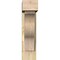 Ekena Millwork Funston Block Rough Sawn Bracket w/ Offset Brace, Douglas Fir, 6"W x 16"D x 24"H BKT0604X16X24FST05RDF - alternate 4